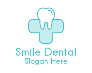 Dental - Dental Health Medical Cross logo design