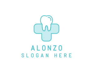 Dental Health Medical Cross  logo design