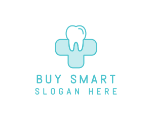 Dental Health Medical Cross  logo design