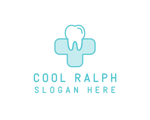 Dental Health Medical Cross  logo design