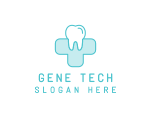 Dental Health Medical Cross  logo design