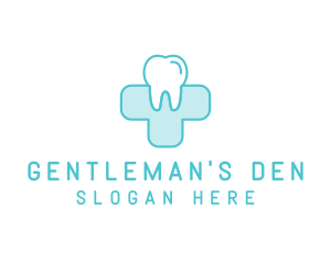 Dental Health Medical Cross  logo design