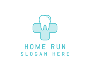 Dental Health Medical Cross  logo design