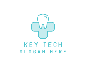 Dental Health Medical Cross  logo design