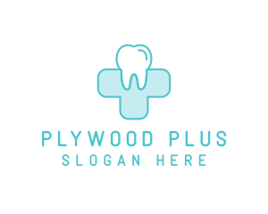 Dental Health Medical Cross  logo design