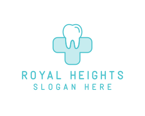 Dental Health Medical Cross  logo design