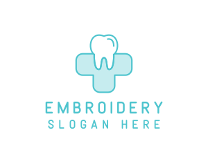 Dental Health Medical Cross  logo design