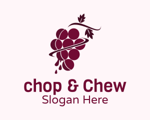 Grape Juice Plant Logo