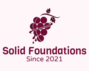 Wine Business - Grape Juice Plant logo design