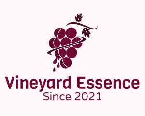 Grape Juice Plant logo design