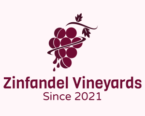 Grape Juice Plant logo design