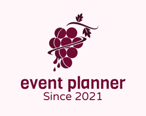 Fruit - Grape Juice Plant logo design