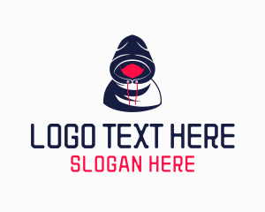 Digital - Masked Hood Human logo design