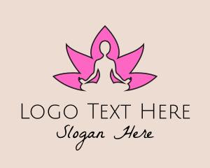 Flower Yoga Fitness  Logo