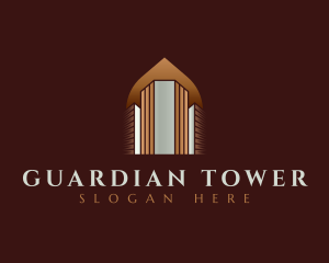 Realty Building Tower logo design