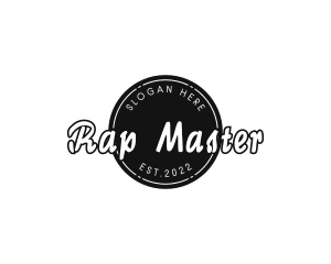 Rap - Urban Skating Badge logo design