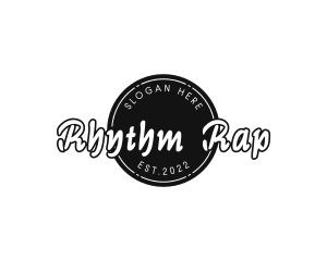 Rap - Urban Skating Badge logo design