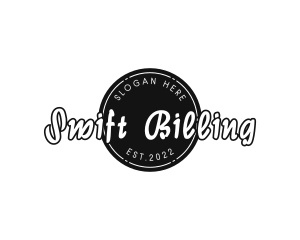 Urban Skating Badge logo design