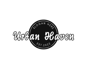 Urban Skating Badge logo design