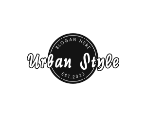 Urban - Urban Skating Badge logo design