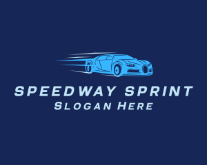 Racing Sportscar Vehicle logo design