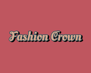 Funky Fashion Cursive logo design