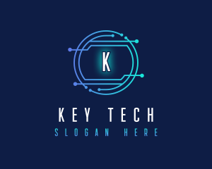 Programming Circuit Technology logo design