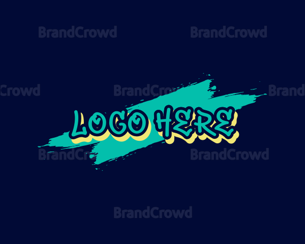 Graffiti Artist Business Logo