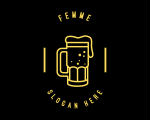 Beer Mug logo design