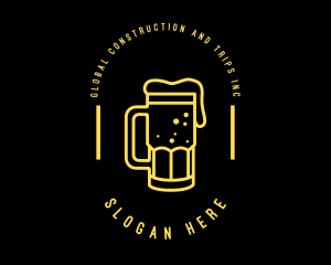 Bar - Beer Mug logo design