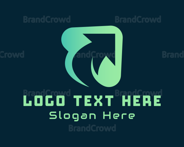 Gradient Logistics Arrow Logo