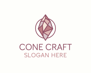 Handmade Crystal Jewelry logo design