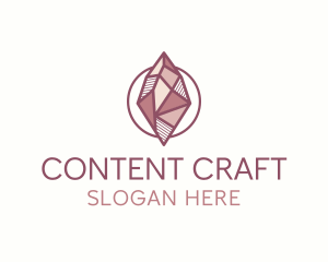 Handmade Crystal Jewelry logo design