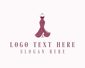 Modeling - Seamstress Gown Boutique logo design