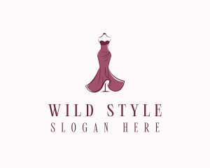 Seamstress Gown Boutique logo design