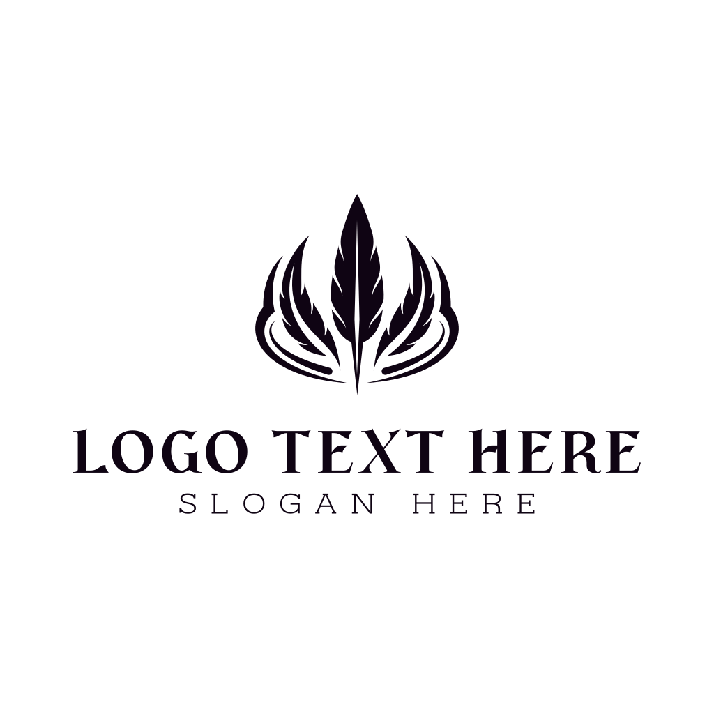 Feather Writing Publishing Logo | BrandCrowd Logo Maker