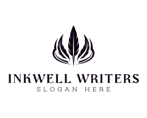 Writing - Feather Writing Publishing logo design