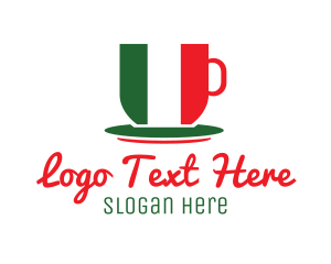 Italian Restaurant - Italian Coffee Cafe logo design