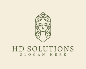 Organic Beauty Spa logo design