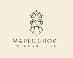 Organic Beauty Spa logo design