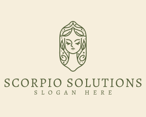 Organic Beauty Spa logo design