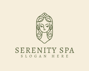 Spa - Organic Leaf Beauty Spa logo design
