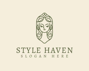 Organic Beauty Spa logo design