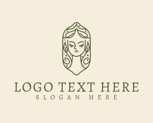 Beauty - Organic Leaf Beauty Spa logo design