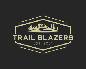 Mountain Hiking Gear logo design