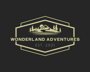 Mountain Hiking Gear logo design