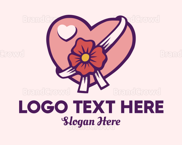 Heart Valentine Gift Logo