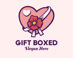 Heart Valentine Gift  logo design