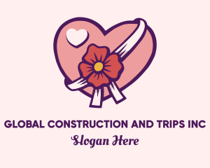 Dating - Heart Valentine Gift logo design