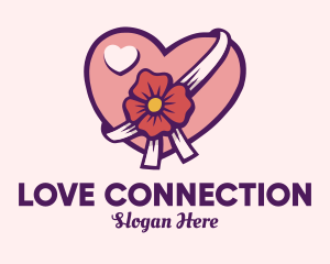 Courtship - Heart Valentine Gift logo design